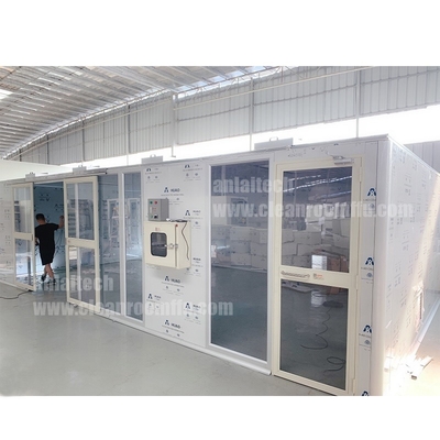 Factory Vertical Laminar Flow Clean Room Booth Station